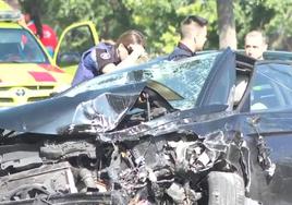 Un vehículo a la fuga mata a un conductor de 63 años en Madrid